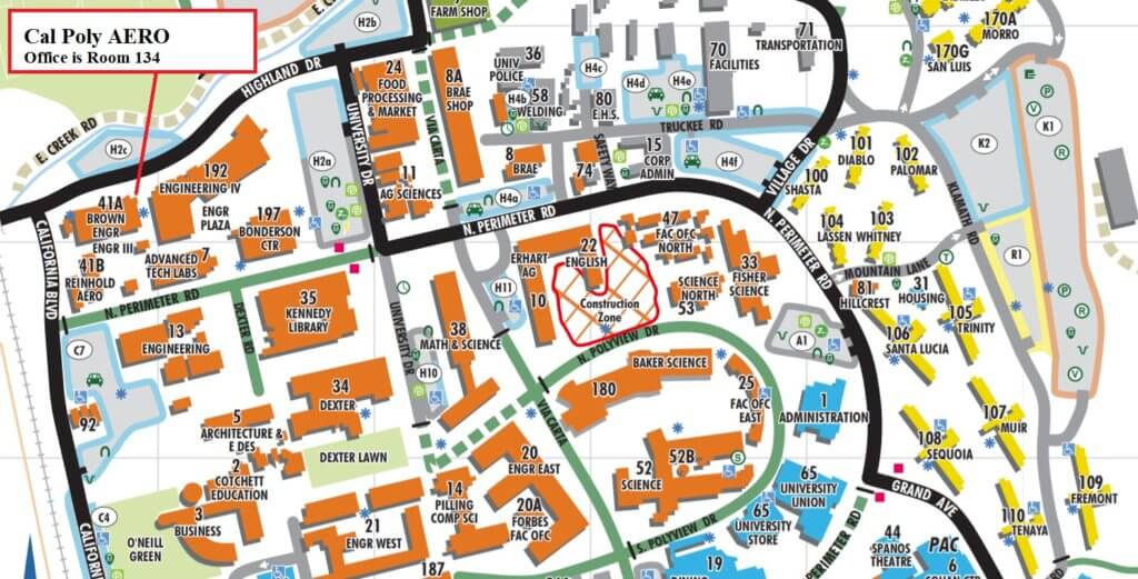 Spirit AeroSystems Campus Map